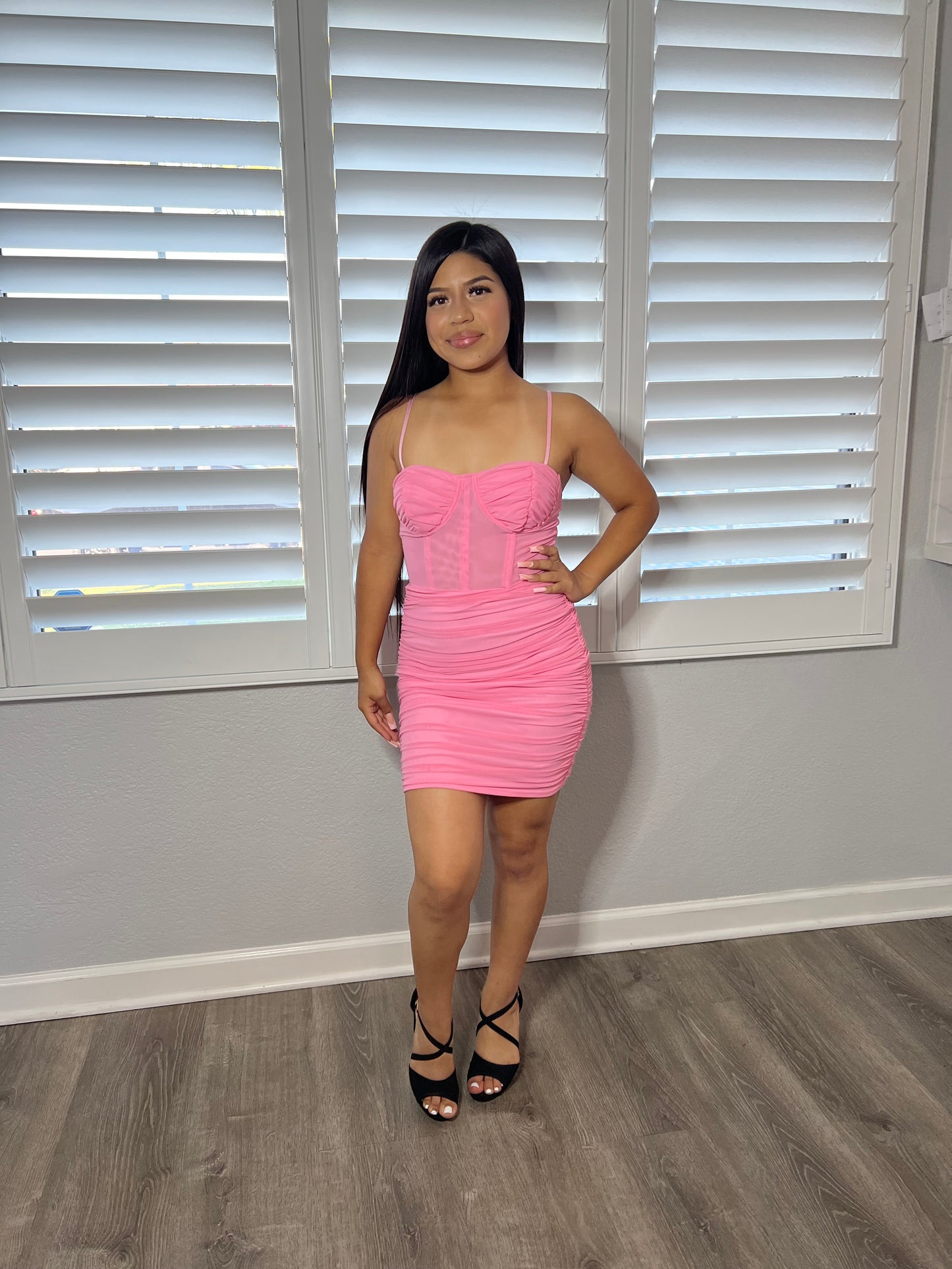 PRETTY IN PINK DRESS